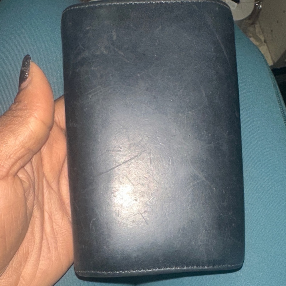 Coach Midnight Leather Clutch - Picture 9 of 11